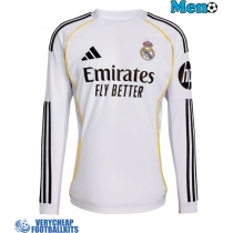 Real Madrid Replica Home Shirt 2025-26 Long Sleeve